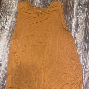 Yellow Target Tank Top